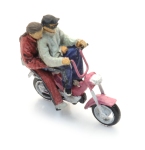 Artitec 387.679 - H0 - Gilera Citta Moped mit Figuren